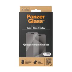 PanzerGlass - Screen Protector iPhone 15 Pro Max - Classic Fit / Electronics-thumb-2