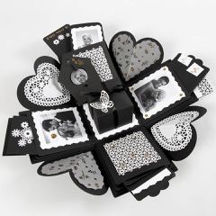 Creativ Company - Explosion box - Black (25378)-thumb-3