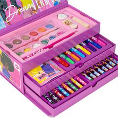 Barbie colouring stationery case-thumb-1