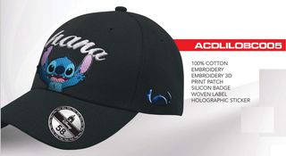DISNEY - Stitch Ohana - Baseball Cap-thumb-1
