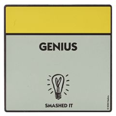 MONOPOLY - Genius - Ceramic Square Coaster