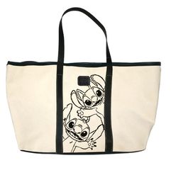 STITCH & ANGEL - Cotton Shoulder Bag - 35x31x20cm
