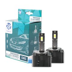 ΛΑΜΠEΣ LED D8S 12V PK32d-1 6000K 8.400lm 35W D-SERIES PLUG KIT CAB-BUS ΜΕ ΑΝΕΜΙΣΤΗΡΑΚΙ M-TECH - 2 ΤΕΜ.