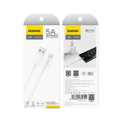 Dudao L4SM USB-A / micro USB cable 2A 1m - white-thumb-1