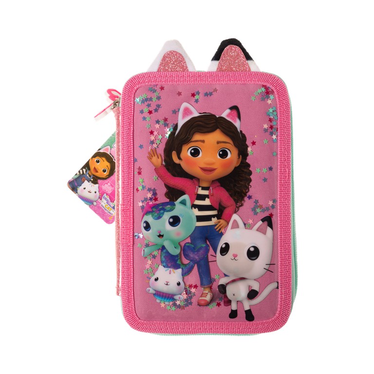 Gabby's Dollhouse - Double Pencil Case w