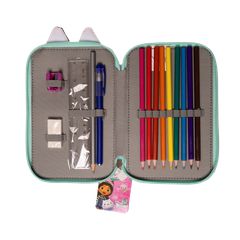 Gabby's Dollhouse - Double Pencil Case w-thumb-2