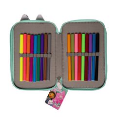 Gabby's Dollhouse - Double Pencil Case w-thumb-3
