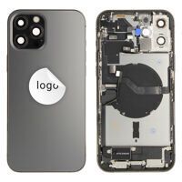 For iPhone/iPad (AP12PM0024GRPSP-C) Rear Cover (Pulled C) incl. small parts - Space Grey, For iPhone 12 Pro Max