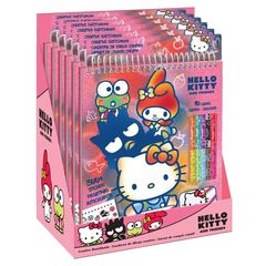 Hello Kitty pencil colouring set-thumb-3