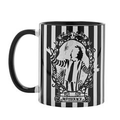 BEETLEJUICE - Black - Inner Colored Mug-thumb-1