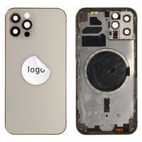 For iPhone/iPad (AP12P24GOP) Rear Cover (Pulled) - Gold, For iPhone 12 Pro