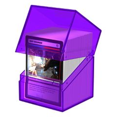 Ultimate Guard Boulder 100+ Clear - Amethyst-thumb-2