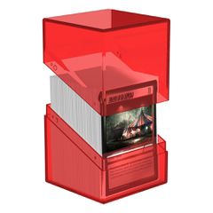 Ultimate Guard Boulder 100+ Clear - Ruby-thumb-1