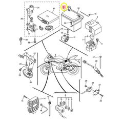 Μπαταρία YTZ-10S Yamaha Tracer.900 (2SC) 2015-2017 5VY821000000