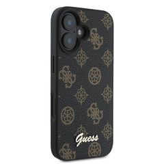 Guess Peony Script MagSafe iPhone 16 Plus Case - Black-thumb-3