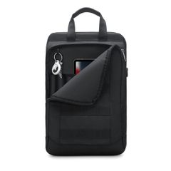 Tech-Protect Rough Case for Apple AirTag with Ring - Black-thumb-2