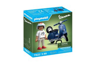 Playmobil - 1969 Vespa 150 Sprint Veloce, blue (71622) / Toys