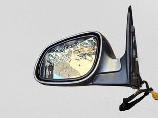 ΚΑΘΡΕΠΤΗΣ ΑΡΙΣΤΕΡΟΣ PORSCHE CAYENNE S  4.5  V8 - 955  '03-'07  11 PIN ΣΠΑΣΜΕΝΟ ΚΡΥΣΤΑΛΛΟ ΚΑΙ ΧΑΛΑΣΜΕΝΗ ΑΝΑΚΛΙΣΗ