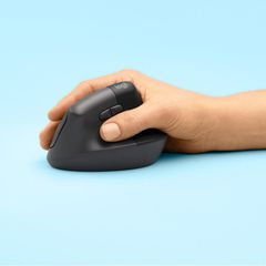 Logitech - Lift Right Vertical Ergonomic Mouse, Graphite-thumb-2