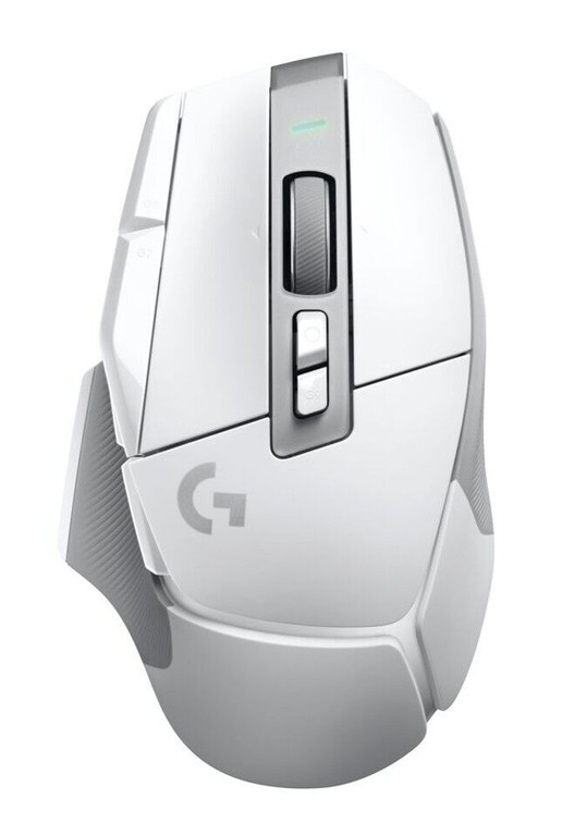 Logitech - G502 X LIGHTSPEED Wireless Gaming Mouse - White/Core / Computers