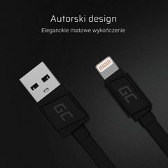 Green Cell KABGC02 lightning cable 0.25 m Black-thumb-4