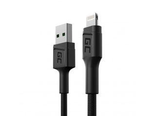 Green Cell KABGC24 lightning cable 0.3 m Black-thumb-1