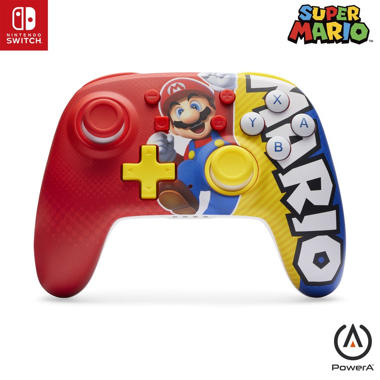 PowerA Nano Enhanced Wireless Controller - Mario Victory (Nintendo Switch) / Nintendo Switch