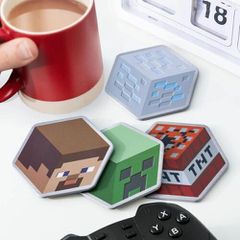 Minecraft Metal Coasters / Fan Shop and Merchandise