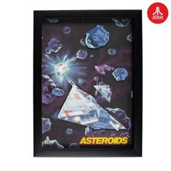 Official Atari 3D Wall Art - Asteroids Collection / Fan Shop and Merchandise