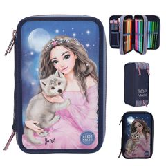 TOPModel - Triple Pencil Case LED WOLF ( 0413150 ) / Toys