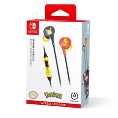 PowerA NSW Wired Earbuds - Pokémon Pikachu Blossom / Nintendo Switch