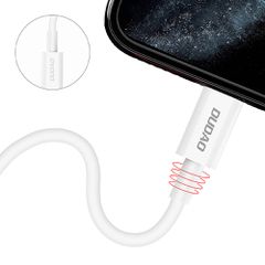 Dudao L6X USB-C - Lightning PD 20W 1m Cable - White-thumb-1