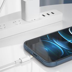 Dudao L6X USB-C - Lightning PD 20W 1m Cable - White-thumb-4