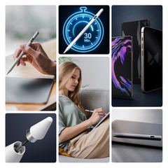 Wozinsky Stylus Universal Active Stylus (Android and iOS) - White-thumb-1