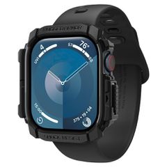 Spigen Rugged Armor Case for Apple Watch 10 46mm - Black-thumb-1