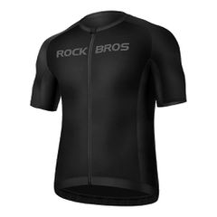 Rockbros 15120002004 Short Sleeve Cycling Jersey XL - Black