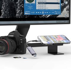 Tech-Protect UltraBoost SD/micro SD Card Reader with Lightning /USB-A Connector - Gray-thumb-3