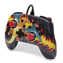 PowerA Enhanced Wired Controller - Charizard Firestorm (Nintendo Switch) / Nintendo Switch-thumb-1