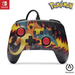 PowerA Enhanced Wired Controller - Charizard Firestorm (Nintendo Switch) / Nintendo Switch
