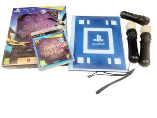 Wonderbook: Book of Spells PS3 Game (Ελληνικό) Και 2 VR Mobile Motion Controller Α9046 ΤΙΜΗ 80 ΕΥΡΩ