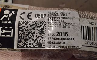 ΠΕΤΡΟΠΟΥΛΟΣ ΔΕΞΙ AIRBAG ΟΡΟΦΗΣ CITROEN C3 AIR CROSS 2017-  34216413D