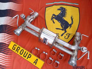 FERRARI 488 GTB SUPERSPRINT ΕΞΑΤΜΙΣΗ active valves