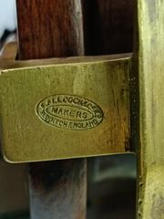 S. Allcock & Co. Redditch England αντίκα μεγάλο καρούλι ψαρέματος αρχών του προηγούμενου αιώνα. € 140,00-thumb-3