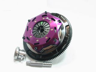 Xtreme Performance - 184mm Rigid Ceramic Twin Plate Clutch Kit Incl Flywheel 1220Nm
