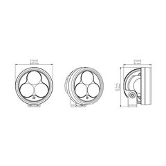 DENALI Universal Kit Daildim Headlight D3-thumb-3