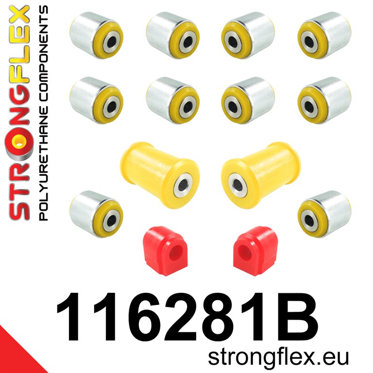 Rear suspension bush kit