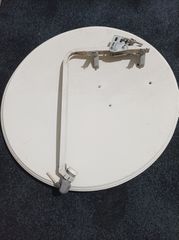 ΔΟΡΥΦΟΡΙΚΗ ΚΕΡΑΙΑ(ΠΙΑΤΟ) 80cm ΧΑΛΥΒΑΣ ΜΕ LNB SHARP