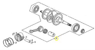 Στρόφαλος Sym Symphony.125 ST Cbs E5 2021-2024 13000-XVA-000