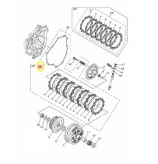 Φλάντζα Αμπραγιάζ Yamaha MT-07 (D49) 2024-2024 BU3E54610000
