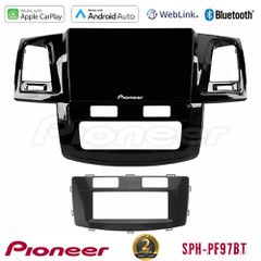 Pioneer !! Εργοστασιακή οθόνη OEM TOYOTA Hilux 2005-2016 οθόνη αφής 9inch″ με Android Auto!! & Apple CarPlay!! Wi-Fi-Bluetooth-USB-MP3-Weblink ΓΡΑΠΤΗ εγγύηση 2 ετών!!